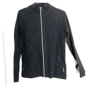 Active grey sweater/jacket zip up